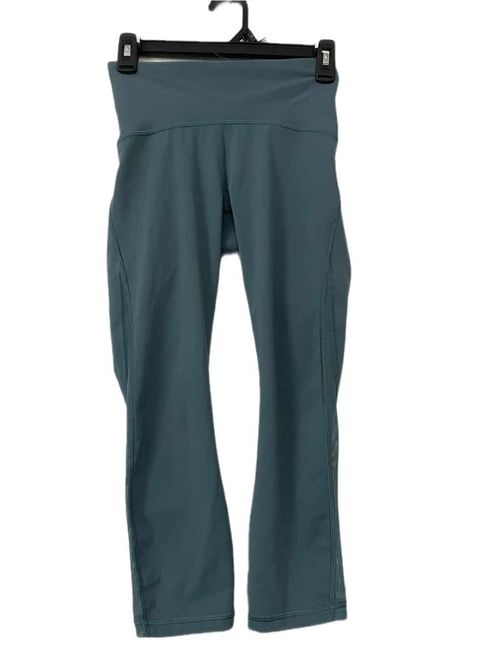 lululemon athletica light Teal Active Leggings with Logo Detail